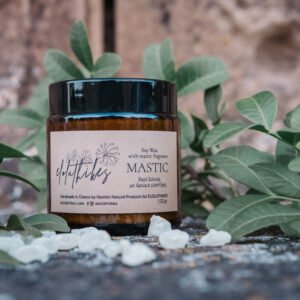 Mastiha candle, elolathikes, chios