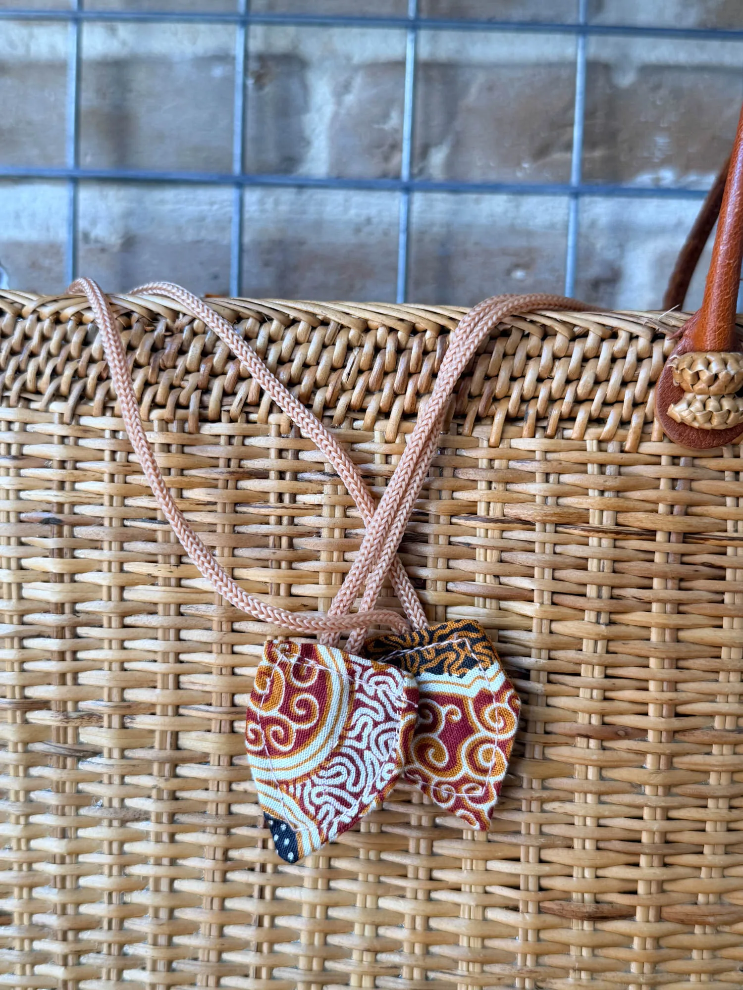 Handmade Ratan Bag 27X18 - Image 4